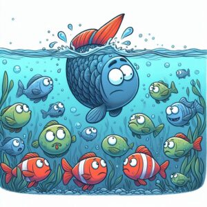 a Fish That Only Swims Backward